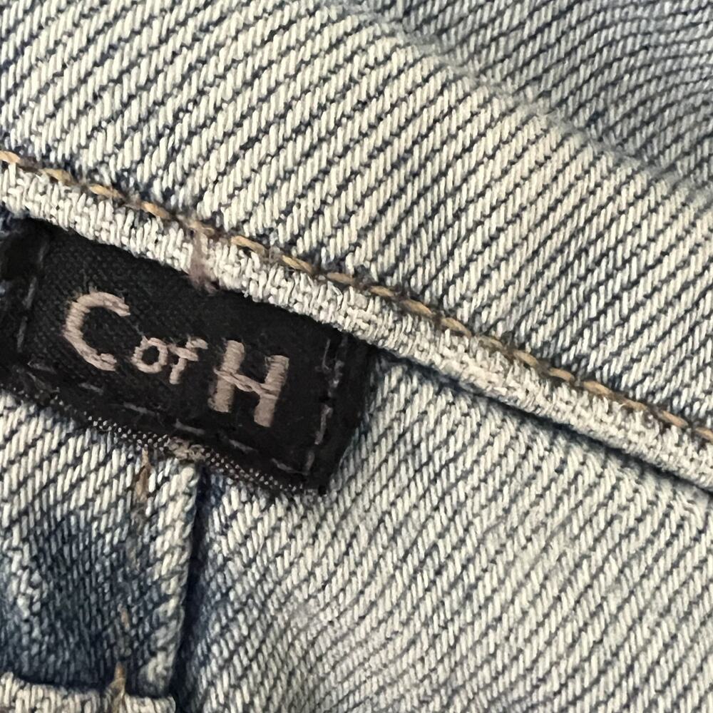 Citizens Of Humanity Jeans 28 Olivia Crop Blue Denim High Rise Slim Button Fly - Picture 6 of 13